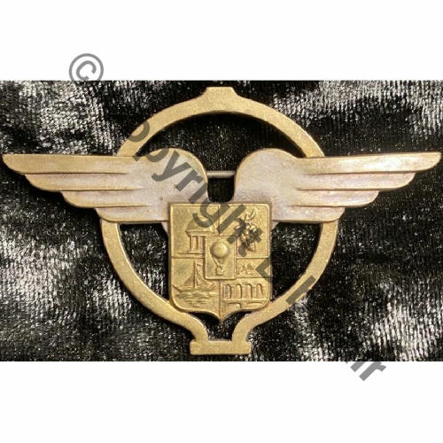 zzzz AEROSTIERS CHALAIS MEUDON... A CONFIRMER  SM Epingl bascule Dos lisse irreg Embouti Src.walkyrie1945 550EurInv 